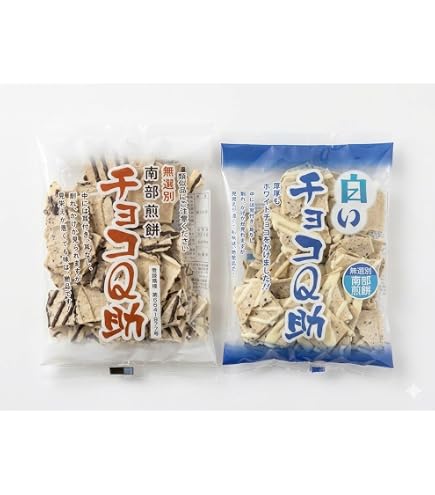 Amazon | しんぼり 無選別 南部煎餅 チョコQ助・白いチョコQ助