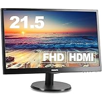 中古モニター PHILIPS 223V5L HDMI接続できます PHILIPS - 中古モニター PHILIPS 223V5L HDMI接続できますの通販