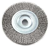 Forney 72744 Wire Wheel Brush, Fine Crimped with 1/2-Inch Arbor, 4-Inch-by-.008-Inch [並行輸入品]