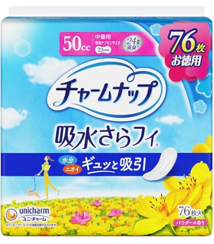 チャームナップ ジャンボパック 吸水さらフィ 30cc 羽なし 44コ