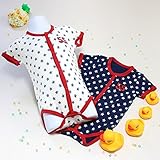 えくぼちゃん(ekubochan) 半袖前開ボディ(ロンパース) (アイボリー・ブルー) ベビーアメカジ 70cm ブルー