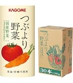 Amazon.co.jp: カゴメ 350g分の野菜満喫つぶこれセット（つぶより6