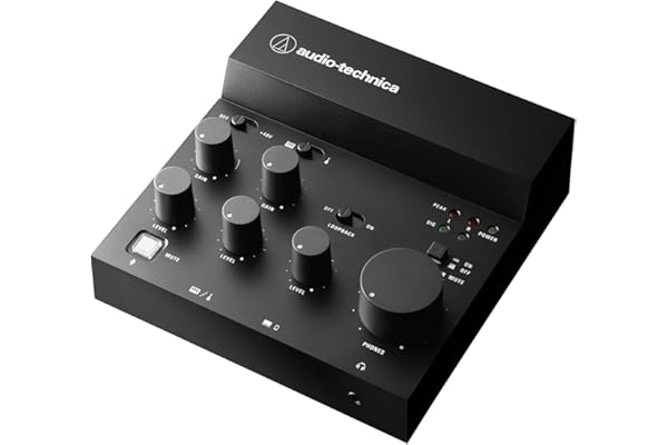 Audio-Technica AT-UMX3 USB Audio Mixer, Audio Interface, Distribution Equipment, DTM Music Production, USB Type-C Smartphone/