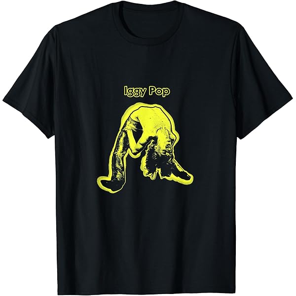 ★新品　Iggy Pop 長袖Tシャツ Lサイズ ブラック Amazon | [WNDHONG] Tシャツ イギーポップ IGGY POP Tシャツ
