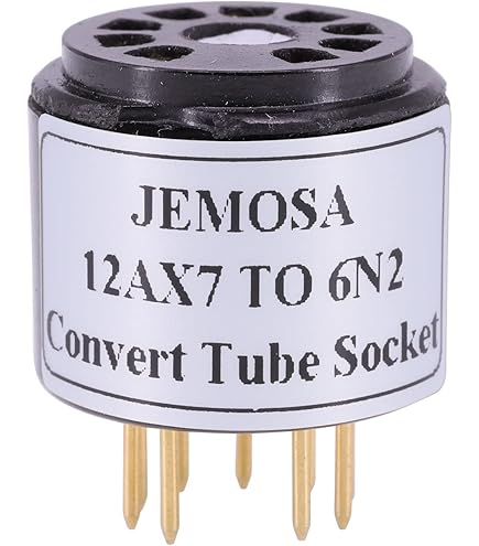 Amazon.co.jp: JEMOSA 1PC 6Z4 TO 6X4 6063 EZ90 CV493 6202 7ピンから