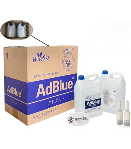 Amazon | AdBlue アドブルー 尿素水 20L 5個セット | 燃料・オイル用