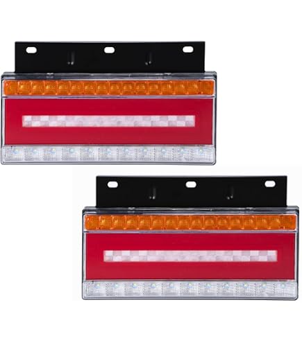 Amazon | トラック テールランプ LED テールライト 流れるウインカー