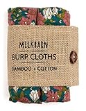 Milkbarn竹コットンBurp Cloths (Pack of 2 )