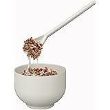 シービージャパン 納豆鉢 白 [食洗機対応] 納豆専用スプーン付 真空断熱 保冷なっとう小鉢 atomico