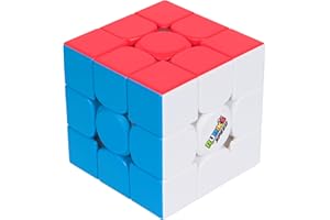 Rubik’s Cube, 3x3 Magnetic Speed Cube for Super Fast Solves, Problem-Solving challenging Brain Teaser Fidget Toy for Adults & Kids Ages 8+