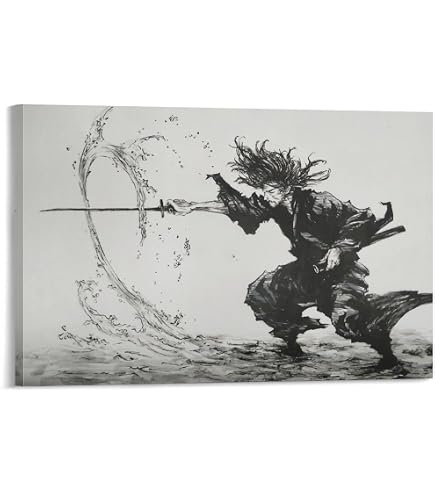 Amazon.co.jp: CZWEN アニメ ポスター 宮本 武蔵 バガボンド ポスター