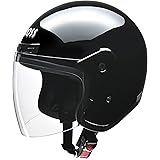 リード工業(LEAD) バイクヘルメット ジェット CROSS ブラック CR-720 -