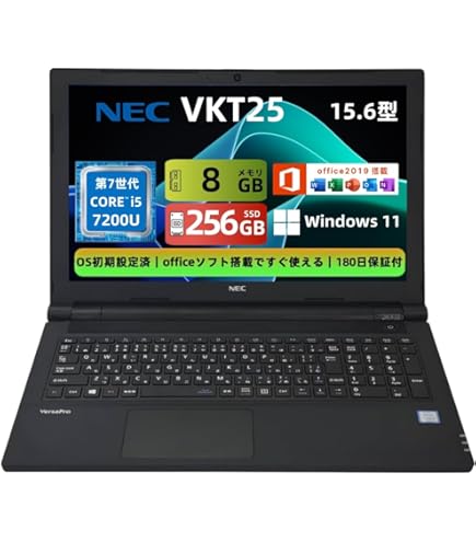 Amazon.co.jp: 【整備済み品】VersaPro VKT13H-5 ノートパソコン/高