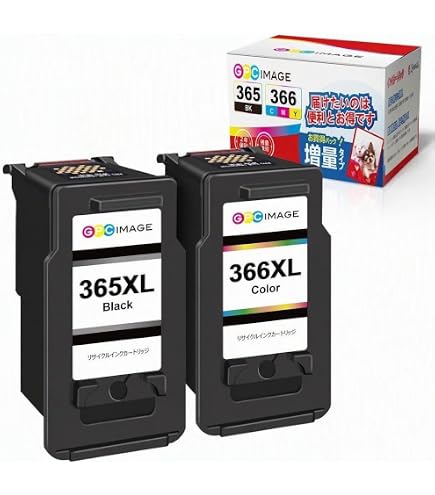 Amazon.co.jp: キヤノン用 BC-365XL 互換 BC-366XL 互換 大容量 互換