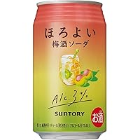 サントリー ほろよい【梅酒ソーダ】 [ チューハイ 350mlx24本 ]