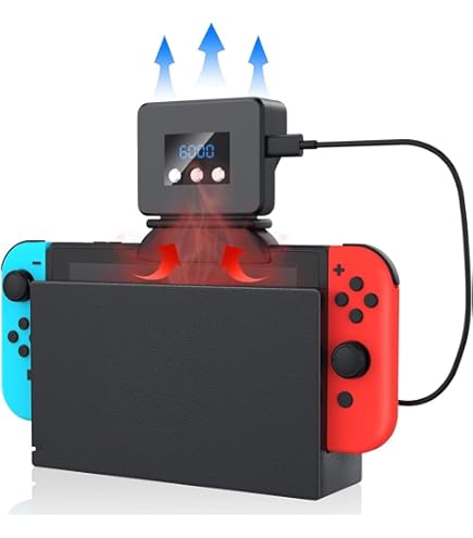 Amazon.co.jp: ElecGear 外部冷却ファン【SwitchドックHAC-007対応