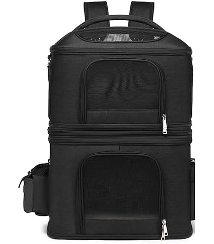 HOVONO ペット用 2段式 キャリーリュック 4WAY Amazon.co.jp: HOVONO