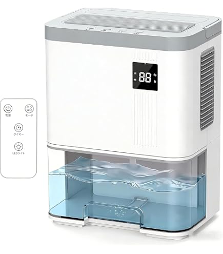 【次世代モデル・連続排水可能】RUNCTY 除湿機 空気清浄 大容量 3L 除b Amazon | 【次世代モデル・連続排水可能】RUNCTY 除湿機 空気清浄 大