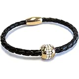 Liza Schwartz Jewelry Good Karma Women's Premium Leather Bracelet, More Colors