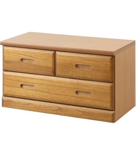 Amazon｜大川家具 nakakei ベンチチェスト ボルガ 80cm幅 182116