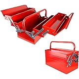 雑貨の国のアリス ツールボックス 工具箱 収納BOX 3段 両開き 大型 工具 ケース 道具箱 [並行輸入品]