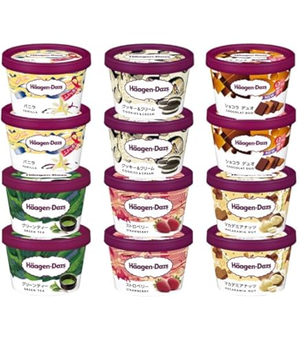 Amazon.co.jp: 【HD】ハーゲンダッツ ミニカップ 定番5種＋ザ・ミルク