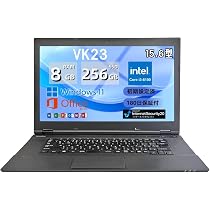 Windowsノート本体 NEC VersaPro Core i5 8GB SSD256 W11 Pro Amazon.co.jp: 【整備済み品】ノートパソコン NEC VersaPro VK23 15.6