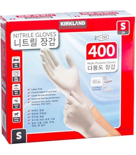 【８００枚】コストコ ニトリルグローブ 手袋 Mサイズ 200枚×2箱×２セット KIRKLAND ニトリル手袋 M 200枚×2箱