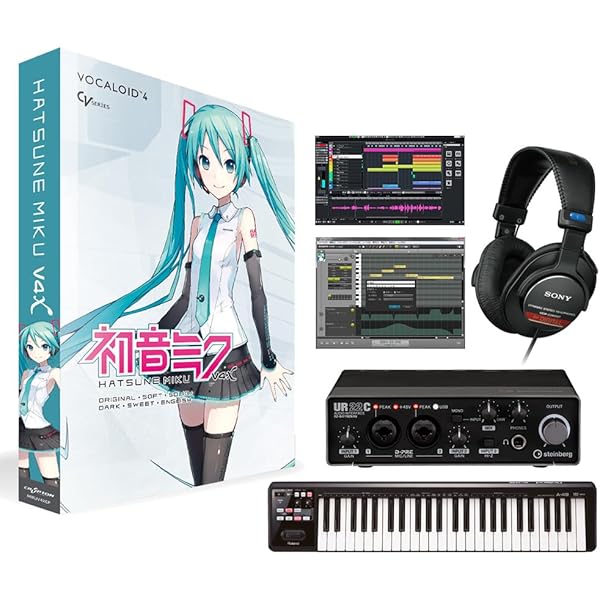 Amazon | CRYPTON 初音ミク V4XB ボカロ初心者スタンダードセット 英語 