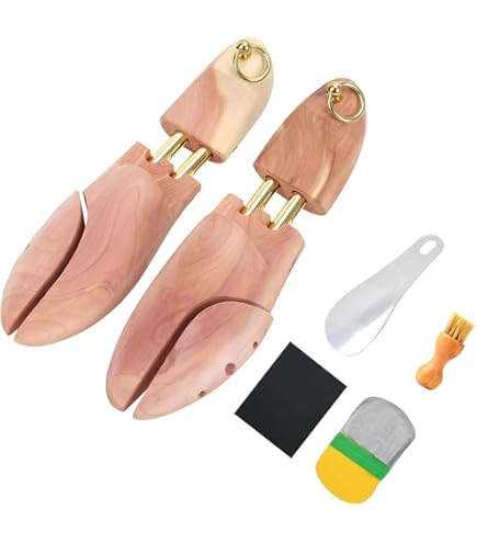 新品未使用・木製シューツリー 木製靴木型 39-40 ３セット Amazon.co.jp: 天然木製 シューキーパー シューツリー (39/40