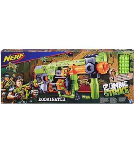 Amazon.co.jp: NERF Microshots Zombie Strike Flipfury Blaster