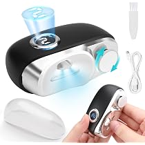 Amazon | 【LED液晶ディスプレイ ・爪切りと爪磨きが1台2役 業界最新