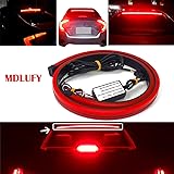 Amazon Mdlufy ライセンスランプ 白赤 15smd 12v リアフォグランプ 汎用 5630led 白高輝度逆ランプ 赤い Led ブレーキランプ ライセンスプレート光 バックフォグランプ 車警告灯 テールライト 防水 車 バイク 車 バイク