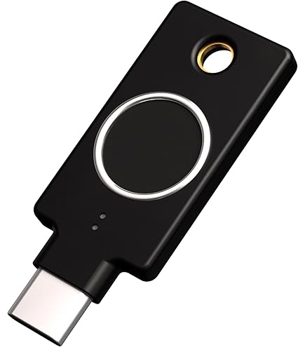 Amazon | シンシーオース USB指紋認証セキュリティキー FIDO2対応BF2A