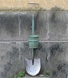 GYP 創造的な花のバケツ、吊り壁の鉄の植木鉢のスペードフォーク鉄の農村の牧歌クリエイティブ20 * 95cm 購入 ( 色 : 青 )