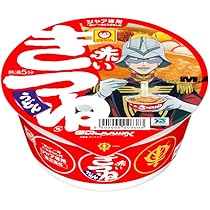Amazon.co.jp: マルちゃん シャア専用 赤いきつねうどん 東 (96g×12個
