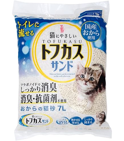 Amazon | トフカス 猫砂 タブ 7L | トフカス | 猫砂 通販