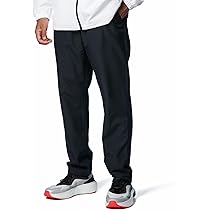 Amazon | [Under Armour] UA TRICOT LINED WOVEN PANTS Black