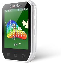 Amazon | Shot Navi(ショットナビ) Granz neo WH ゴルフGPS どでか文字