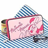 ディズニー ミッキー Disney Minnie Mouse Sweat Round Long Wallet [並行輸入品]