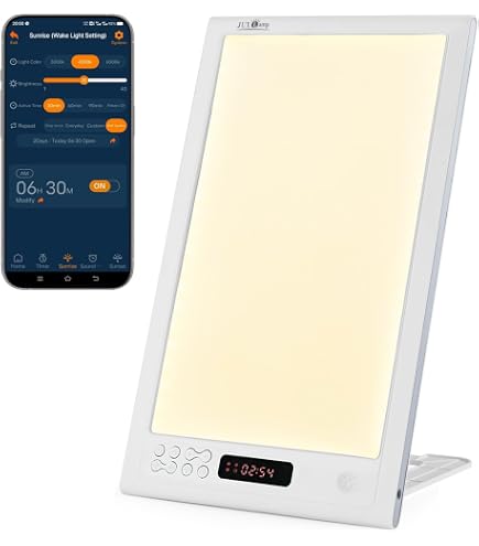 Amazon.co.jp: 光療法用ブライトランプ 15,000ルクス｜高照度光療法｜3