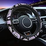 カーハンドルカバー ハンドルカバー ステアリング 春夏秋冬 握りやすい フィット カー用品 通気性 伸縮性