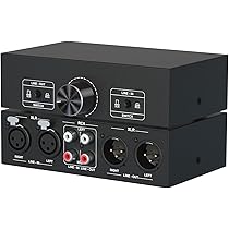 電子パッシブアッテネーター　50 kΩ　RCA、XLR　入力、出力が可能です！ 電子パッシブアッテネーター 50 kΩ RCA、XLR 入力、出力が可能