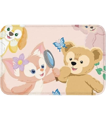 Amazon.co.jp: ダッフィー ルームマット ダッフィー シェリーメイ