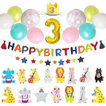 Amazon | [alamer] ガーランド 飾り付け 誕生日 バースデー セット