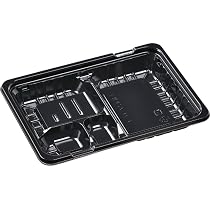 Amazon.co.jp: エフピコ(Fpco) MSD箱弁23-17-1 黒 本体 1ケース 800