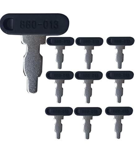 Amazon | 3鍵 CAT/MIT フォークリフトキー キャタピラー 三菱 #123243