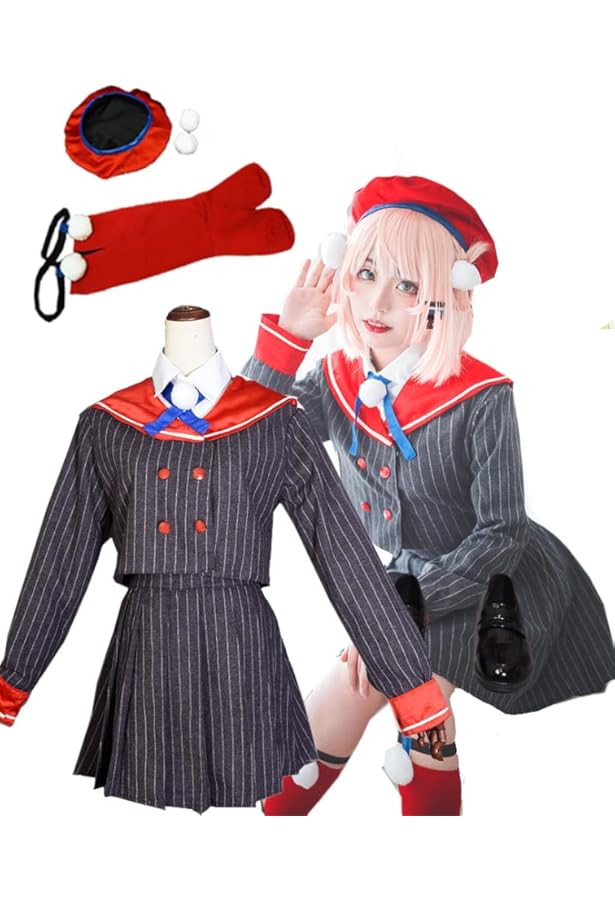 Amazon.co.jp: GGcosplay バーチャルアイドル VTuber 雨衣 うい 合成