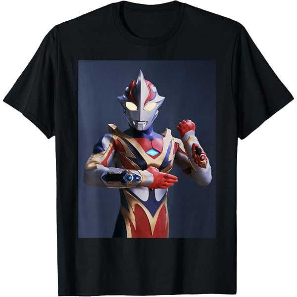 Amazon | ブロマイドシリーズ ウルトラマンヒカリ Tシャツ | Tシャツ