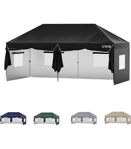 vidaXL パーティーテント 側壁付き 4x9m イベントテント 白 Amazon | vidaXL プロ仕様 パーティーテント 側壁付き 4x9m ホワイト
